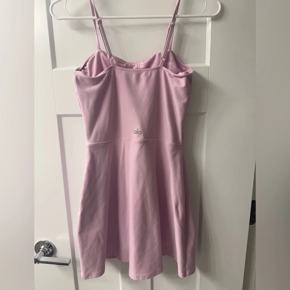 ALO Yoga Encore Tennis Dress Pink size small